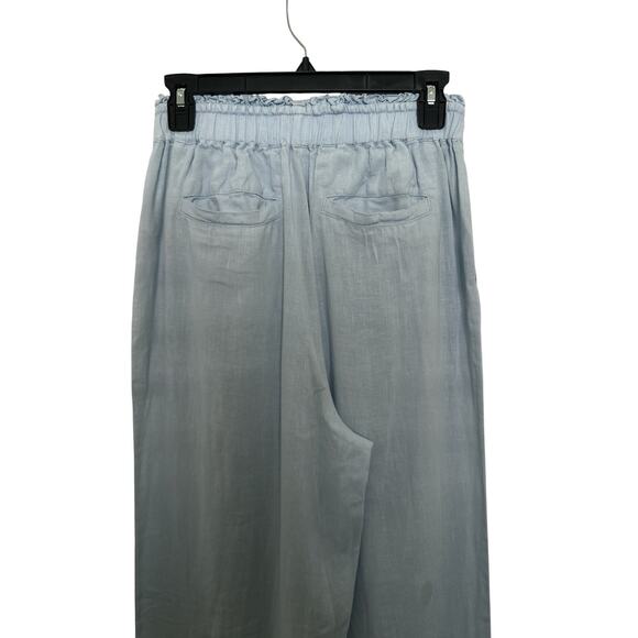 Michael Stars Women's Blue 100% Linen Pant Size S - Picture 3 of 9